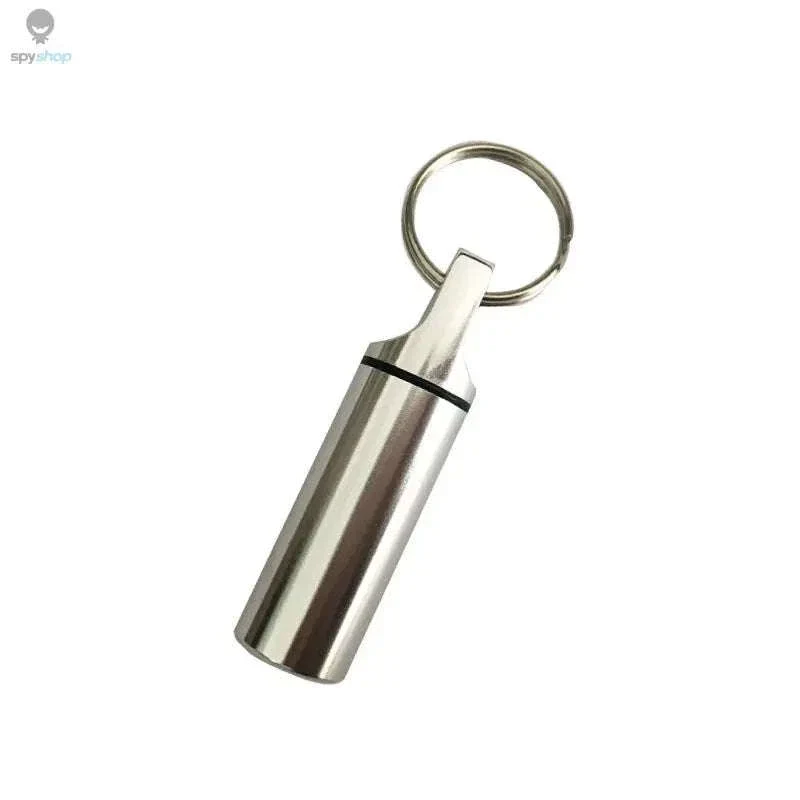 Waterproof Pill Box Keychain for Dry Daily Medication Storage - Image 17