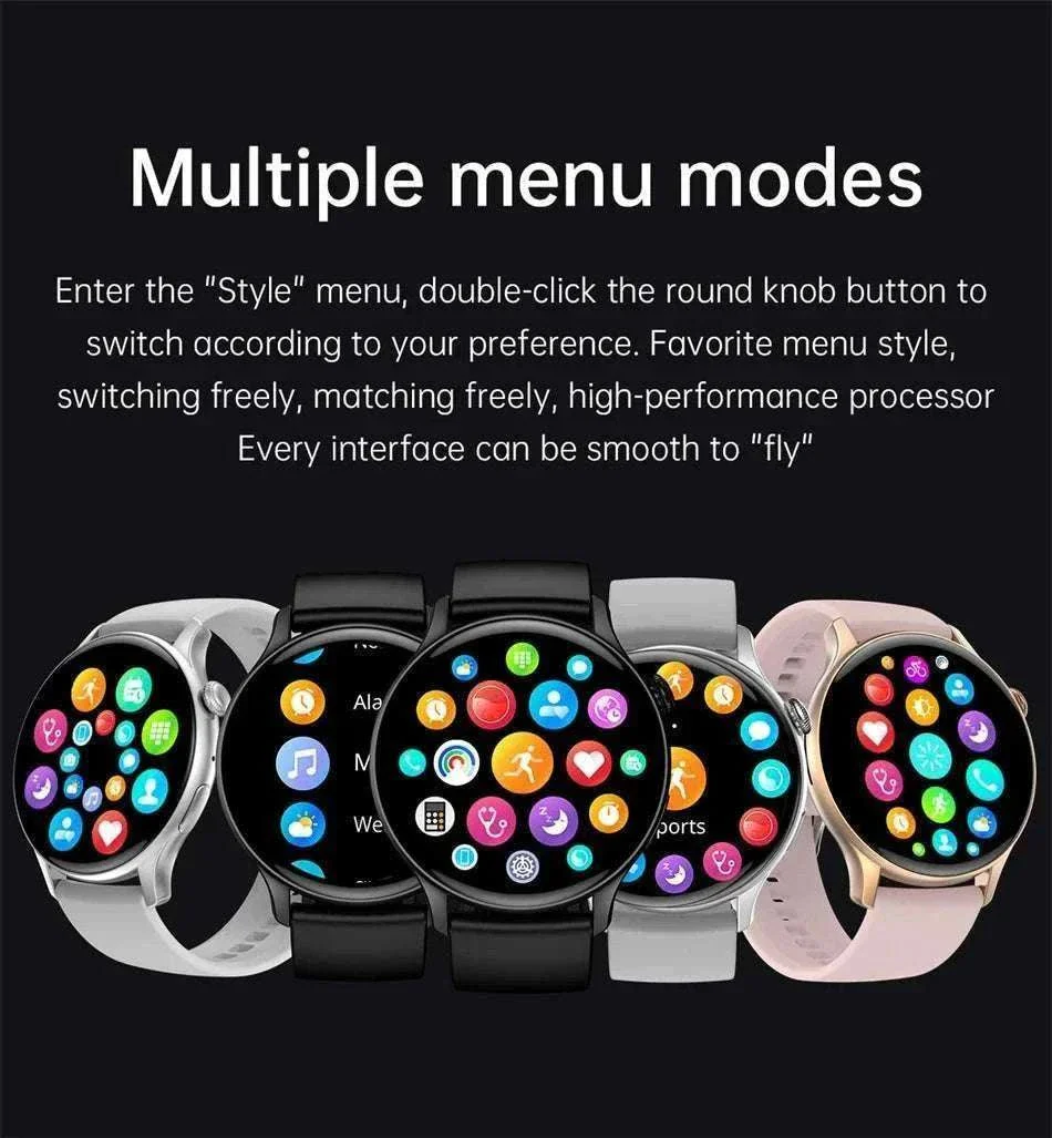 AMOLED Smart Watch with Bluetooth Calling & Fitness Tracking - Image 11