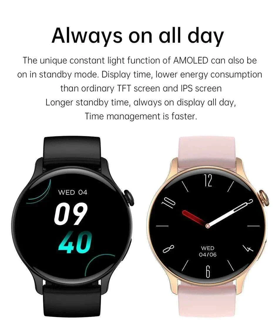 AMOLED Smart Watch with Bluetooth Calling & Fitness Tracking - Image 17