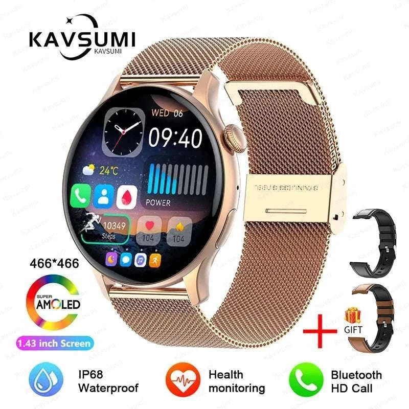 AMOLED Smart Watch with Bluetooth Calling & Fitness Tracking - Image 37