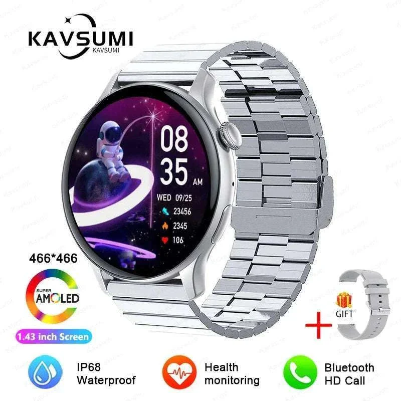 AMOLED Smart Watch with Bluetooth Calling & Fitness Tracking - Image 38