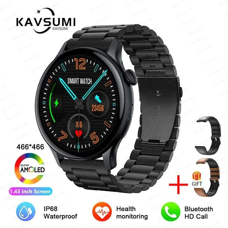 AMOLED Smart Watch with Bluetooth Calling & Fitness Tracking - Image 47