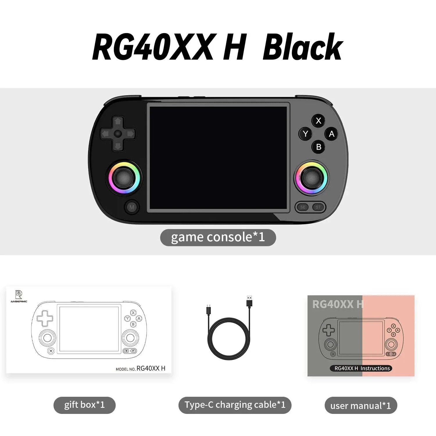 ANBERNIC RG40XX H Retro Handheld Console 4" IPS 5000+ Games - Image 20