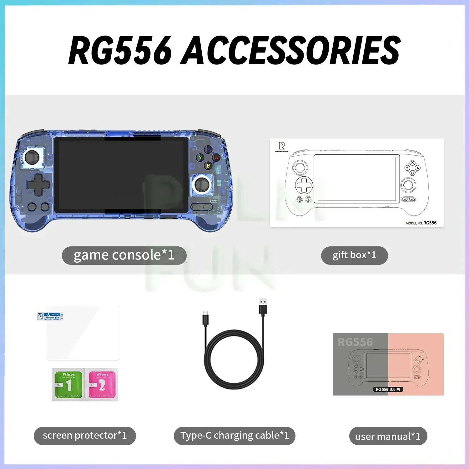 ANBERNIC RG556 Retro Handheld Game Console with AMOLED Display - Image 20