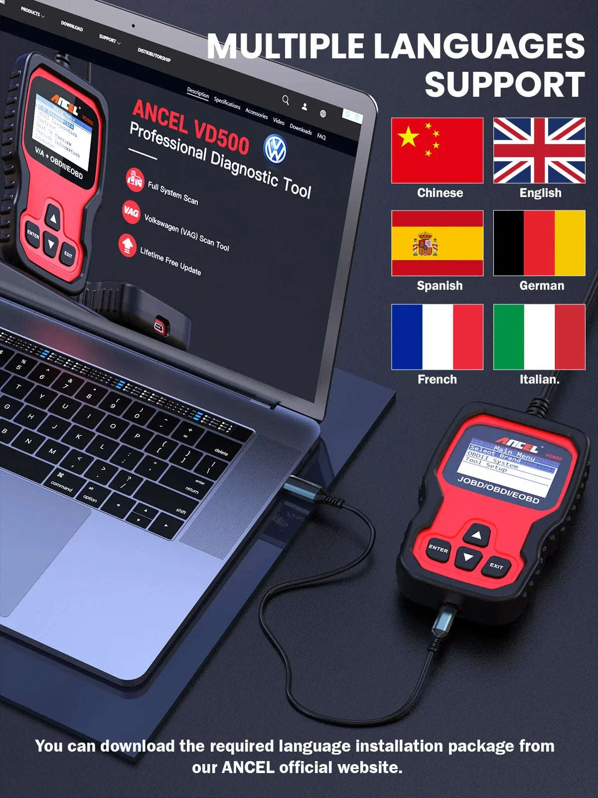 OBD2 Diagnostic Scanner Full System Scan Tool - Image 10