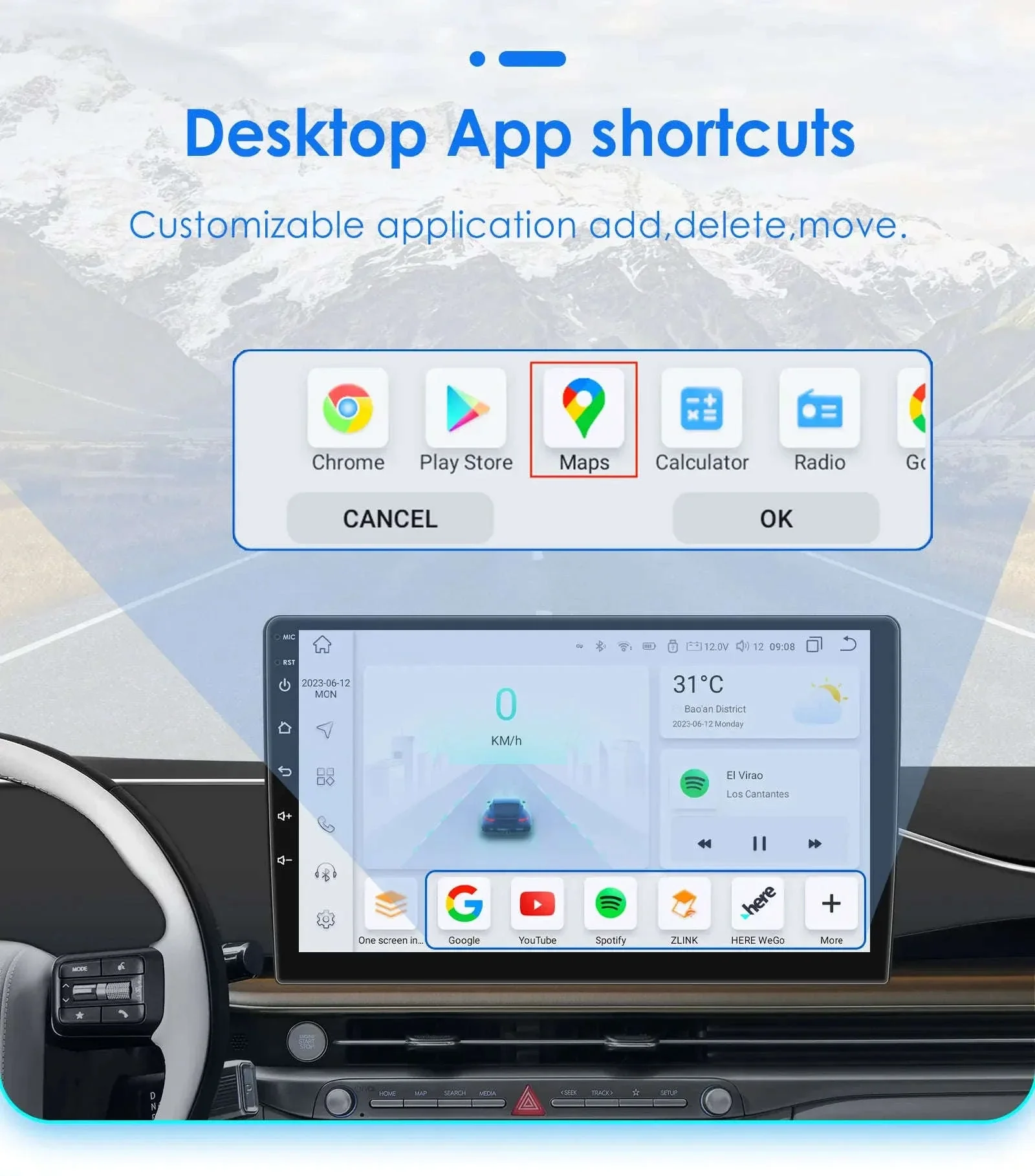 Android 13 Car Radio with CarPlay for Volkswagen Vehicles - Image 30