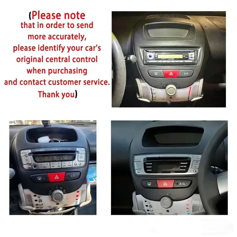 Android CarPlay Radio 10.1" for Peugeot 107 Aygo C1 2005–2014 - Image 4
