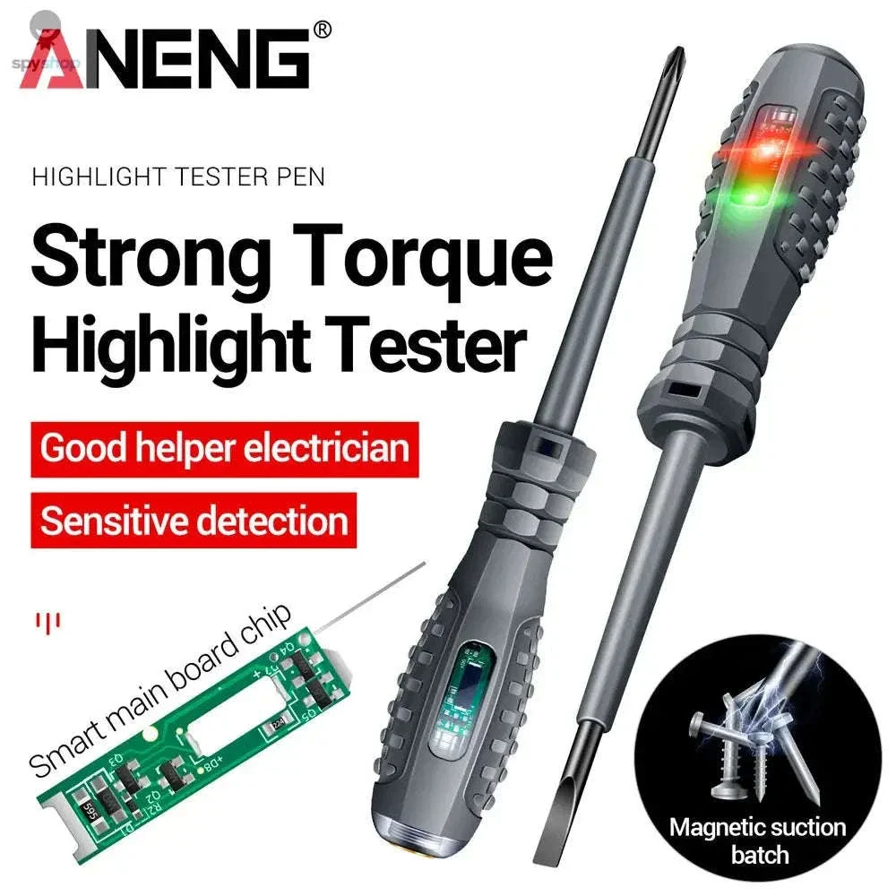 ANENG B05 Electrician Tester Pen with LED and Bits