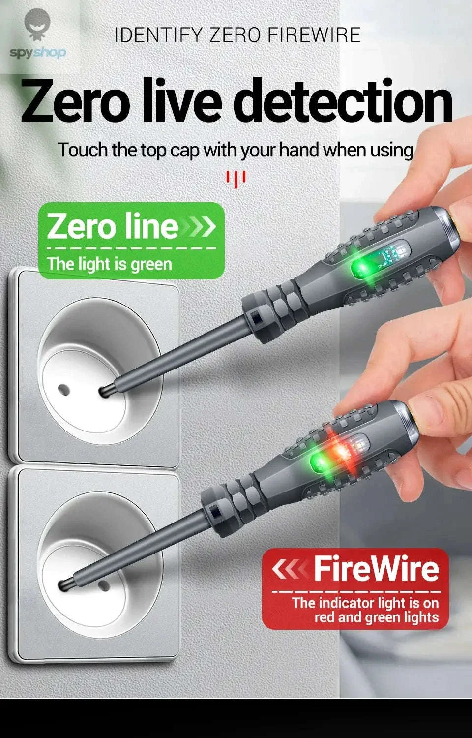 ANENG B05 Electrician Tester Pen with LED and Bits - Image 12
