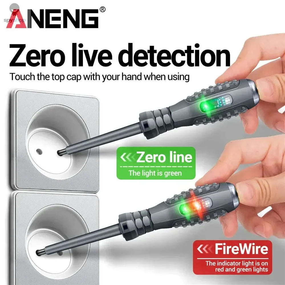 ANENG B05 Electrician Tester Pen with LED and Bits - Image 2