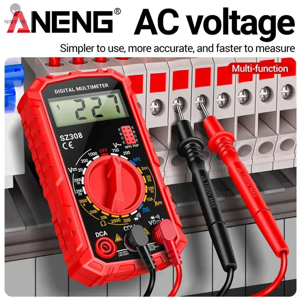 ANENG SZ308 Digital Multimeter for Everyday Electrical Testing - Image 3