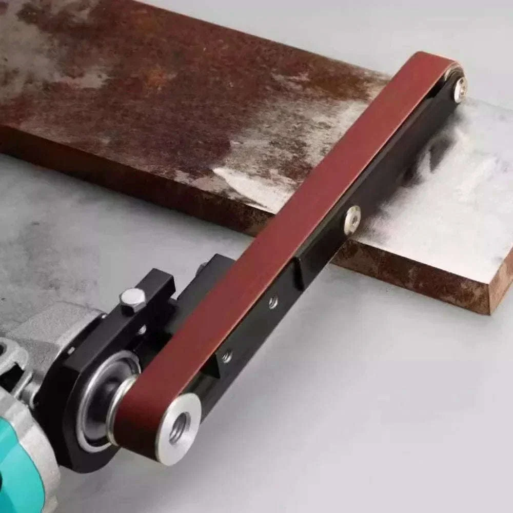 Angle Grinder to Belt Sander Converter for Precise Sanding - Image 3