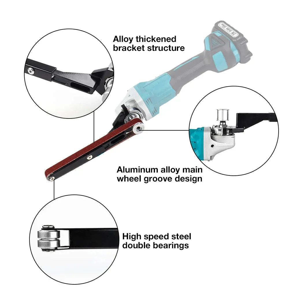 Angle Grinder to Belt Sander Converter for Precise Sanding - Image 6