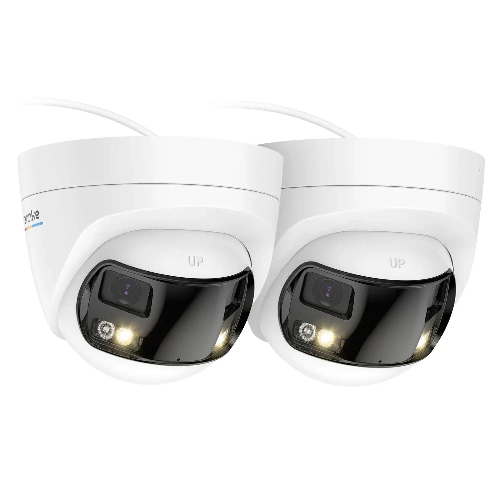 ANNKE 3K Dual-Lens 180° Wired Security Camera with Full Color Night Vision