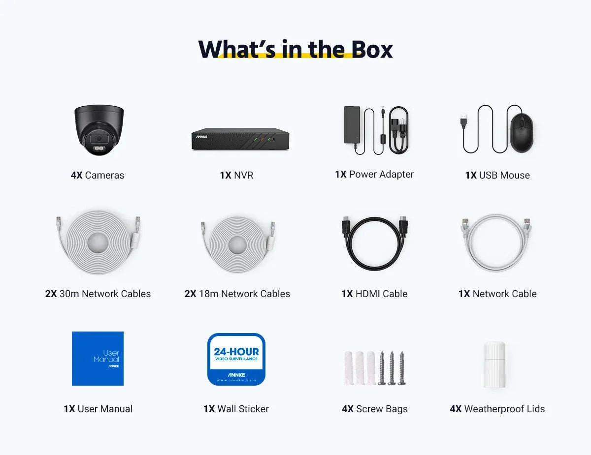 ANNKE 3K 5MP PoE Security Camera System with 8CH NVR - Image 19