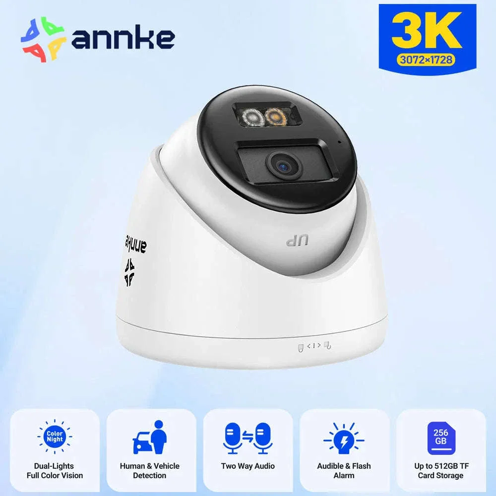 3K IP PoE Security Camera with Smart Detection - Image 2
