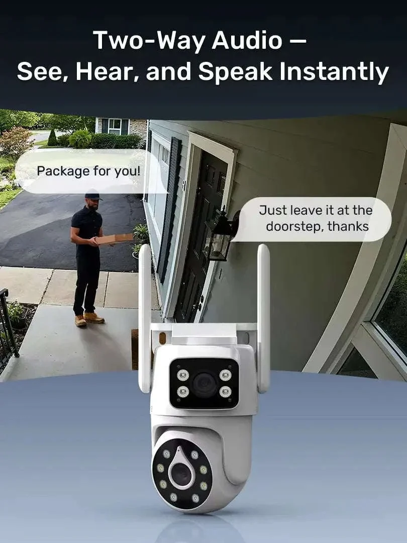 ANNKE 4MP WiFi Dual Lens Security Camera System Kit - Image 13