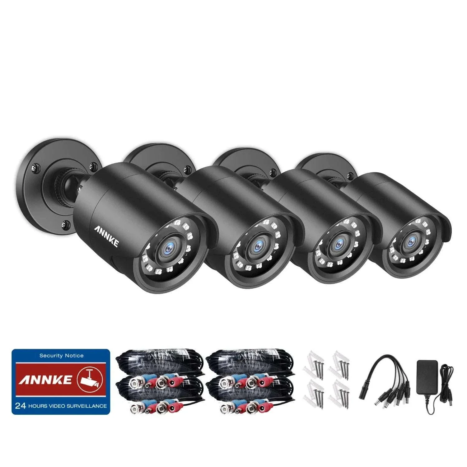 ANNKE 4 Camera 1080P CCTV Kit with Night Vision 30m IP66 - Image 15