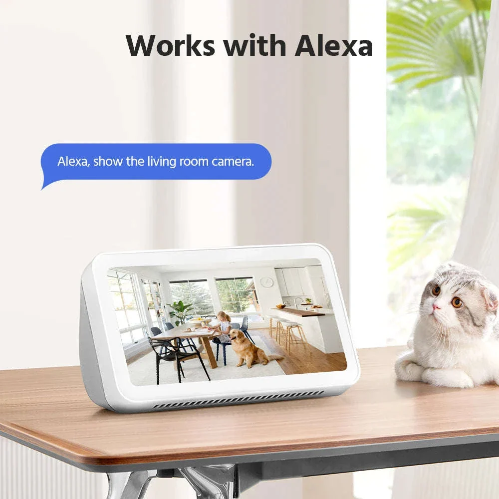 ANNKE 5MP Wireless Security Camera Kit with 12-inch Monitor - Image 5
