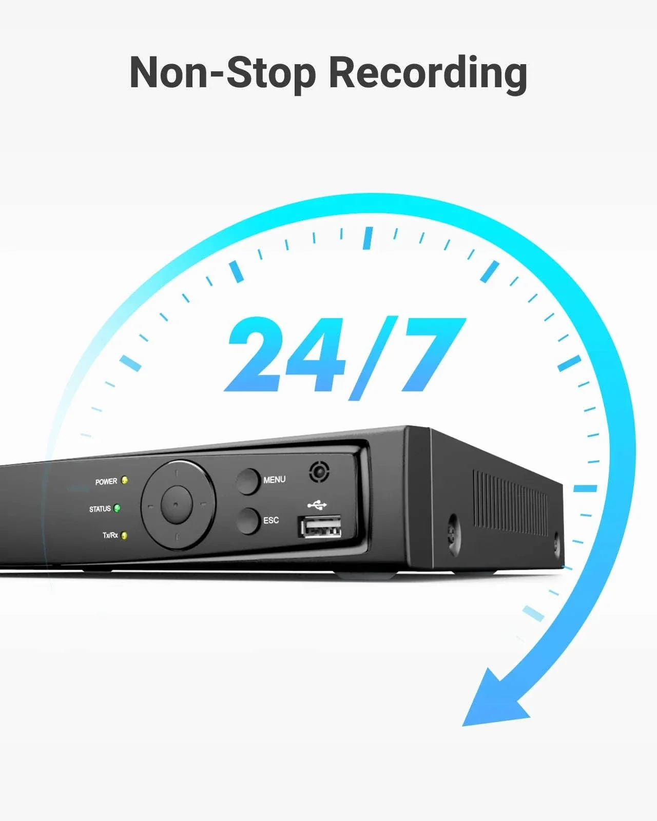 ANNKE 8-Channel 12MP PoE NVR for IP Camera Security - Image 7