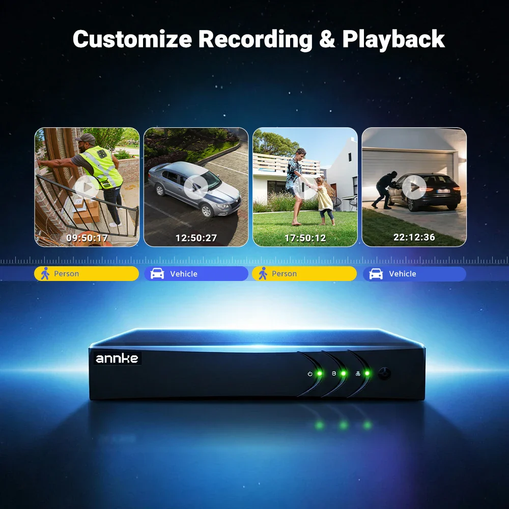 ANNKE 8CH 3K Wired CCTV Security Camera System with Night Vision - Image 6