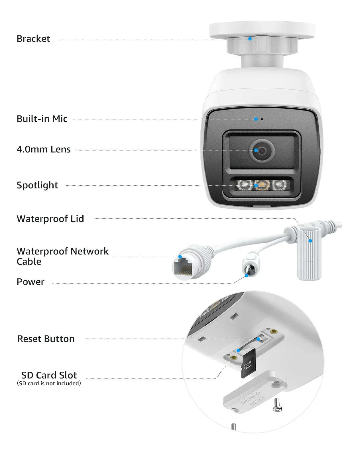 ANNKE 8MP 4K PoE Bullet Security Camera with Human Detection - Image 14