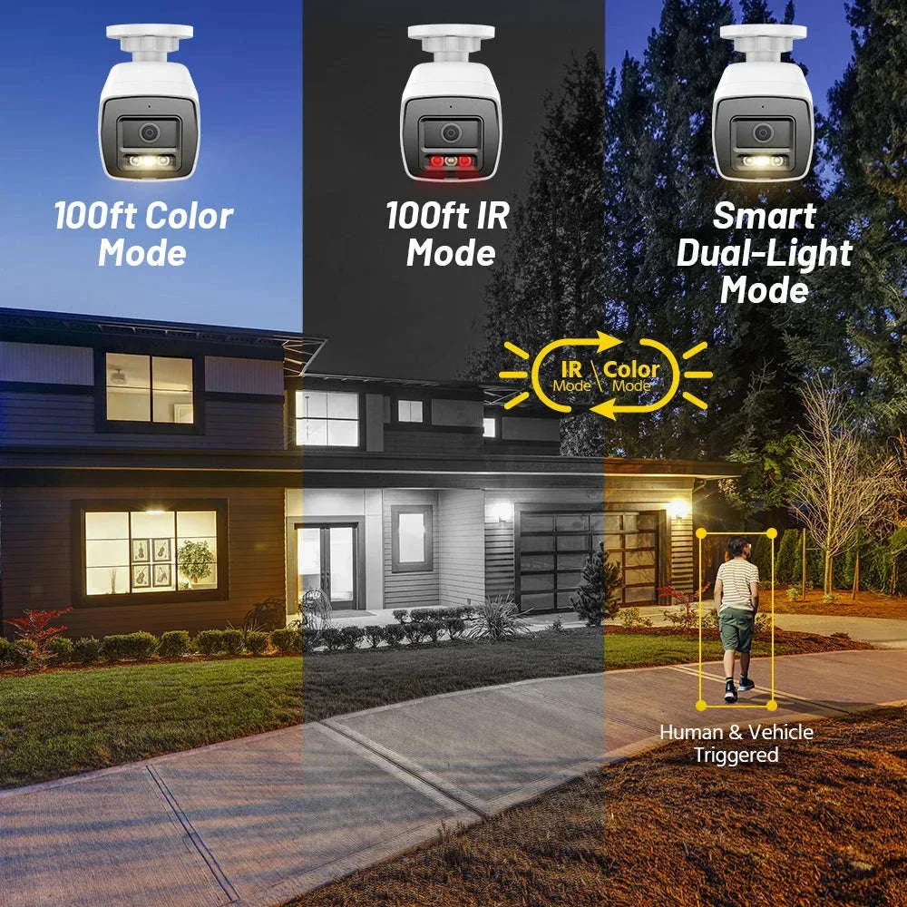 ANNKE 8MP 4K PoE Bullet Security Camera with Human Detection - Image 2