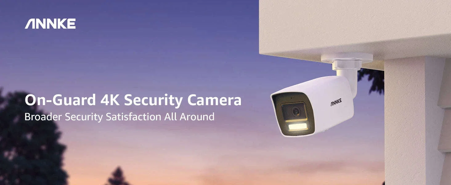 ANNKE 8MP 4K PoE Bullet Security Camera with Human Detection - Image 8