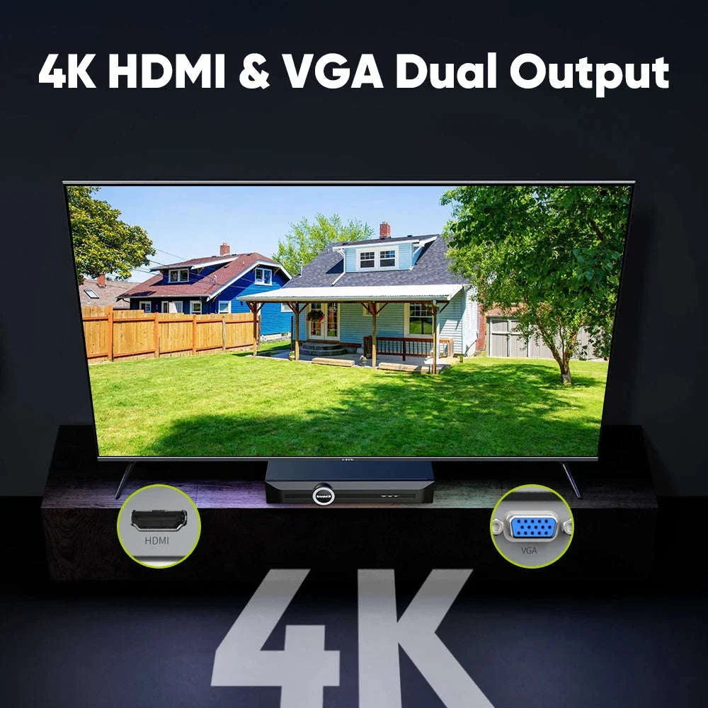 8MP 4K PoE Security Camera System with AI Detection - Image 7