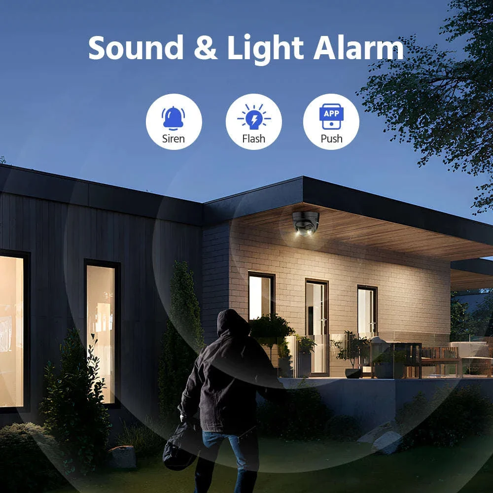 ANNKE 8MP Dual-Lens 180° Outdoor Security Camera with Audio - Image 4