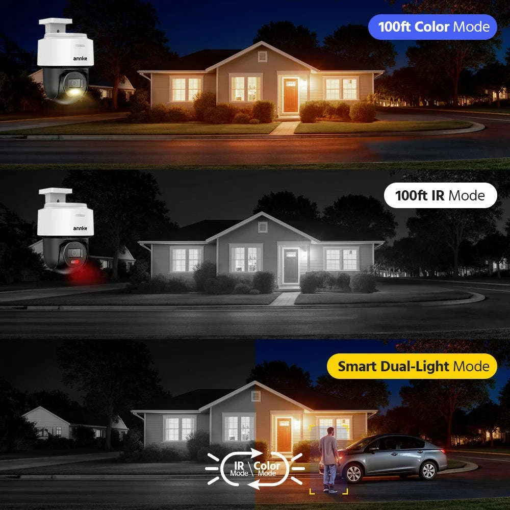 ANNKE 8MP PT Speed Dome PoE Security Camera with Auto-Track - Image 8