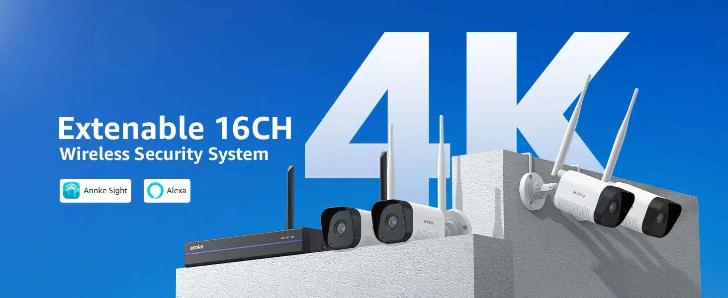 ANNKE 8MP WiFi Security Camera System Kit with 16CH NVR - Image 7