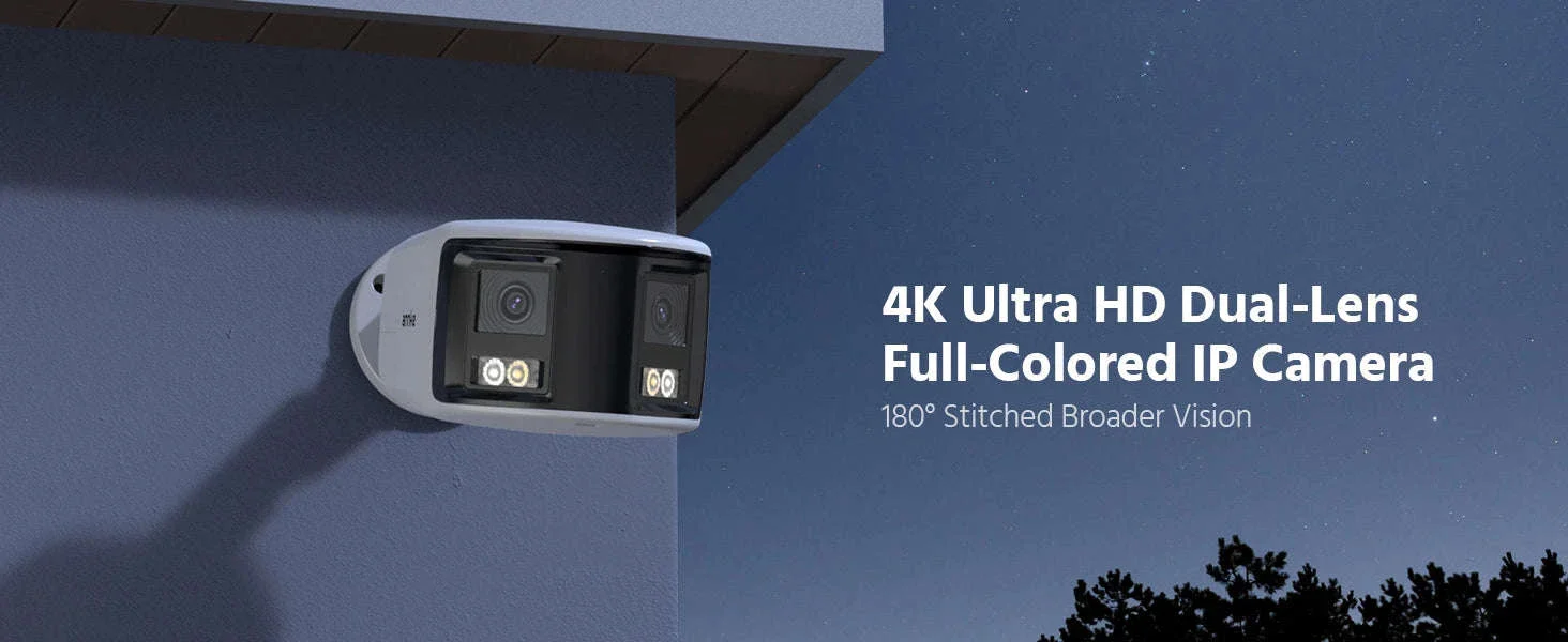 ANNKE 180° 8MP Dual Lens PoE Outdoor Security Camera - Image 7