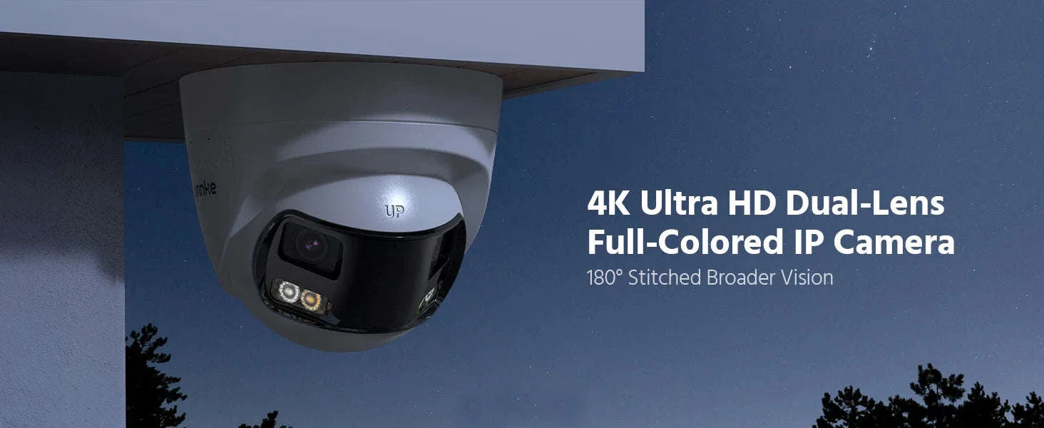 ANNKE 180° 8MP Dual Lens PoE Outdoor Security Camera - Image 8