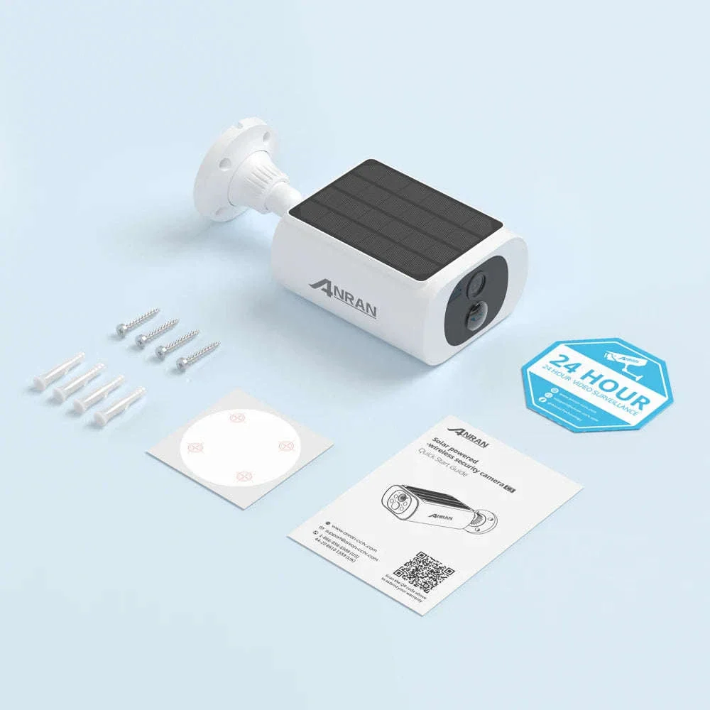 ANRAN 2K Solar Wireless Outdoor Security Camera 4-Pack - Image 21