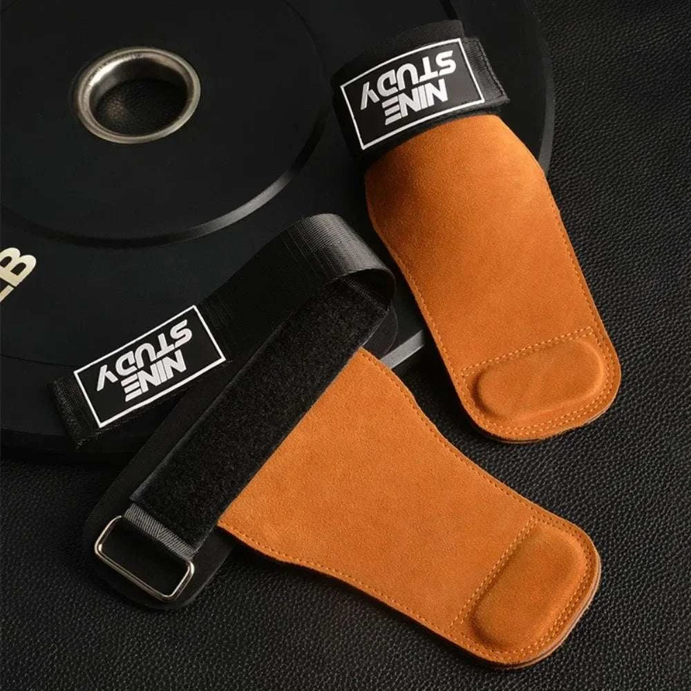 Anti-Slip Gym Gloves with Wrist Straps for Weightlifting Support - Image 2