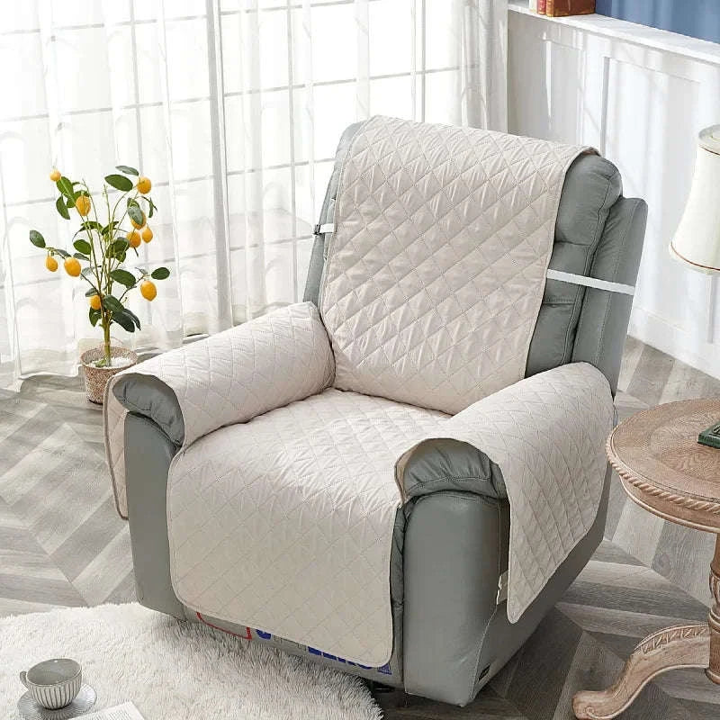 Anti-Slip Quilted Recliner Chair Cover for Extra Comfort - Image 25