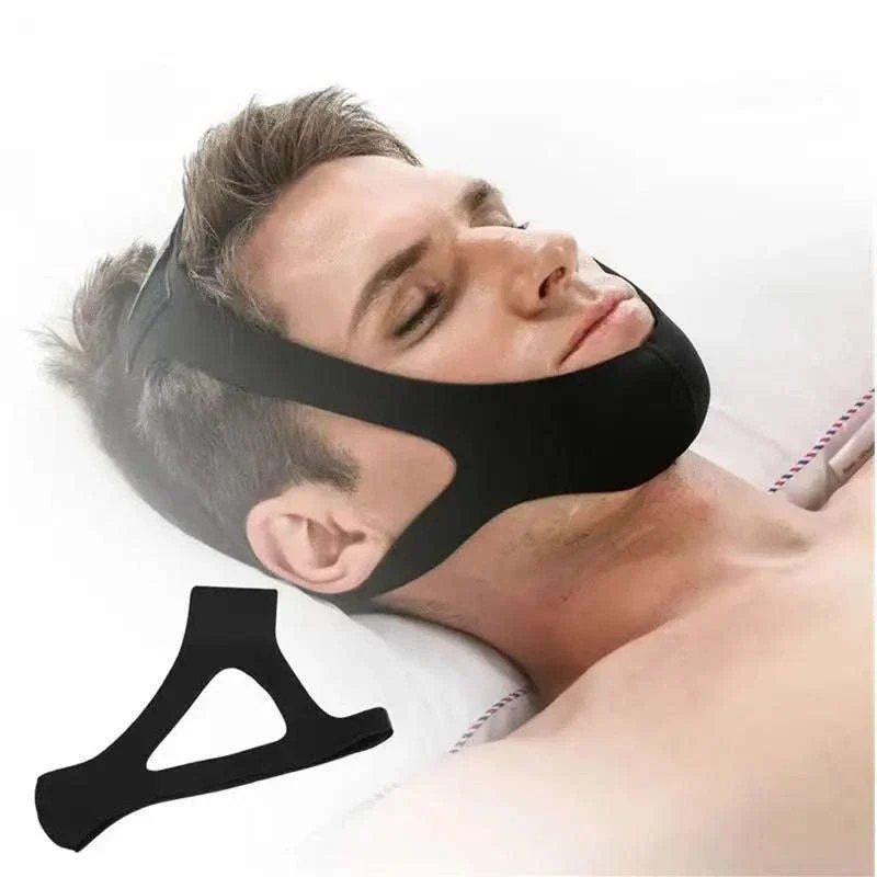 Adjustable Chin Strap for Nighttime Comfort and Quiet Sleep