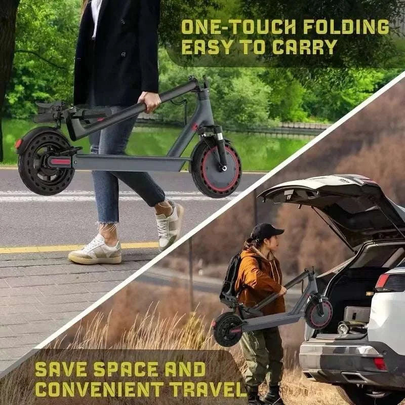 500W Electric Scooter 22MPH Foldable with App Control & Suspension - Image 5