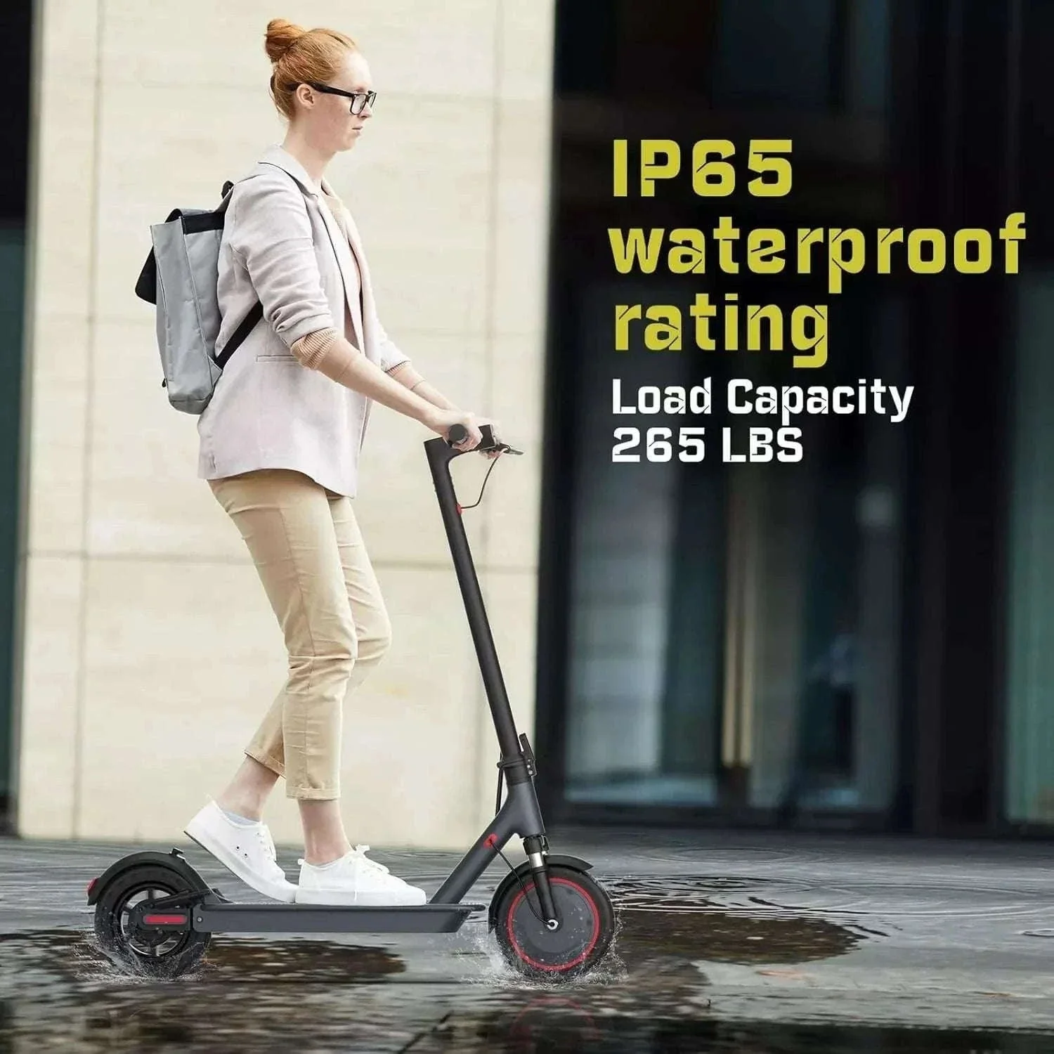 500W Electric Scooter 22MPH Foldable with App Control & Suspension - Image 6