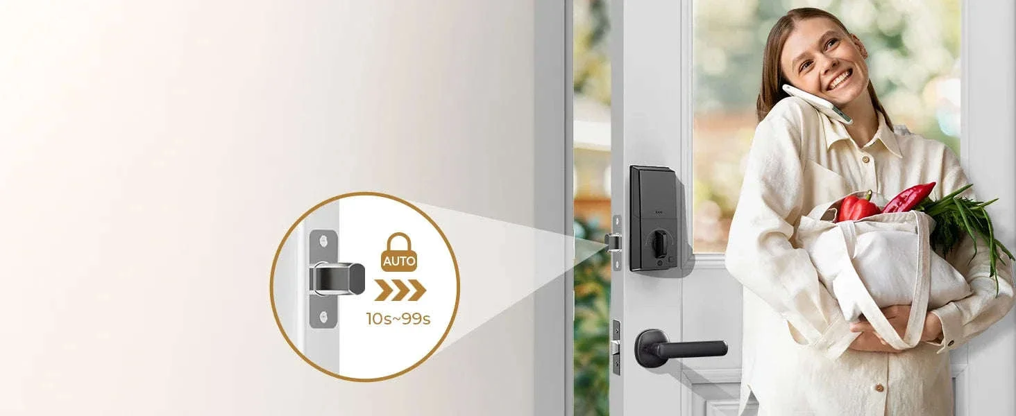 ARPHA Smart Lock D289H Keyless Door Lock with Camera - Image 14