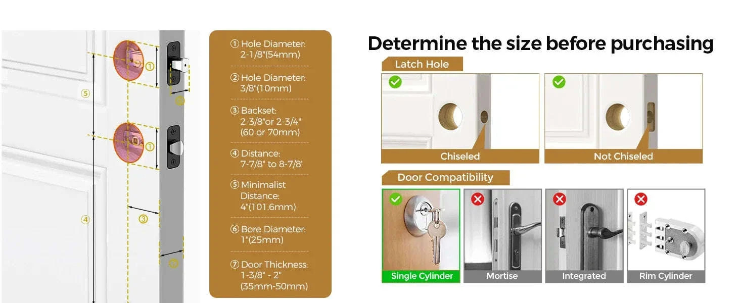 ARPHA D289H Smart WiFi Fingerprint Door Lock with Camera - Image 19