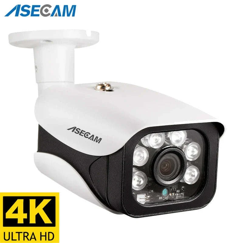 ASECAM 8MP 4K IP Camera with Full-Color Night Vision