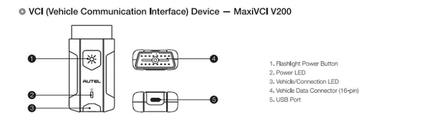 Autel MaxiVCI VCI 200 Bluetooth Vehicle Communication Interface - Image 6