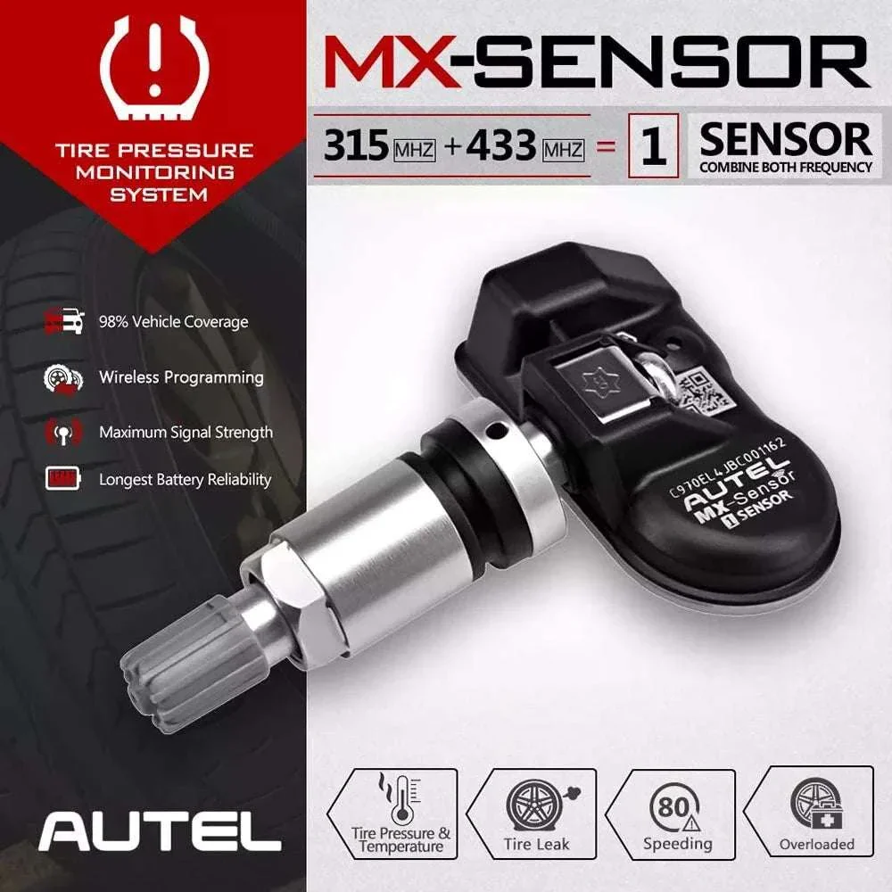 Autel MX-Sensor 2-in-1 TPMS Sensor 315MHz & 433MHz Programmable - Image 5