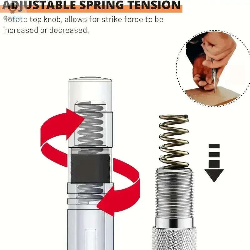 Automatic Center Punch Tool for Precise Drill Start Marks - Image 11