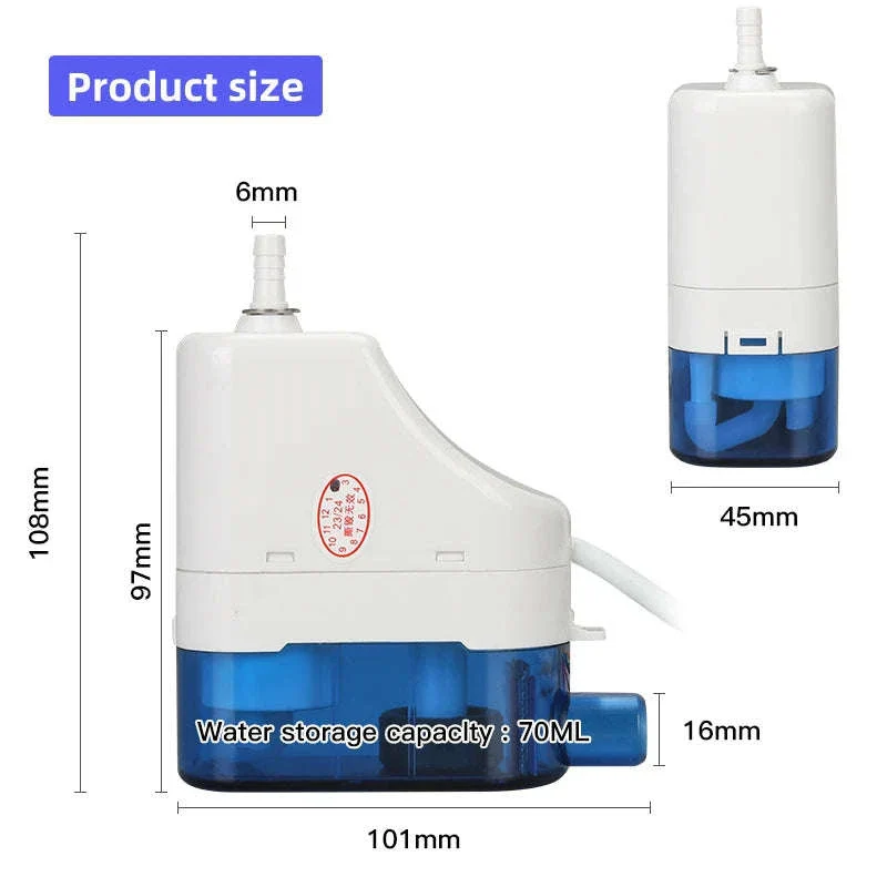 Ultra-Quiet Automatic Condensate Pump for Split A/C Drainage - Image 4