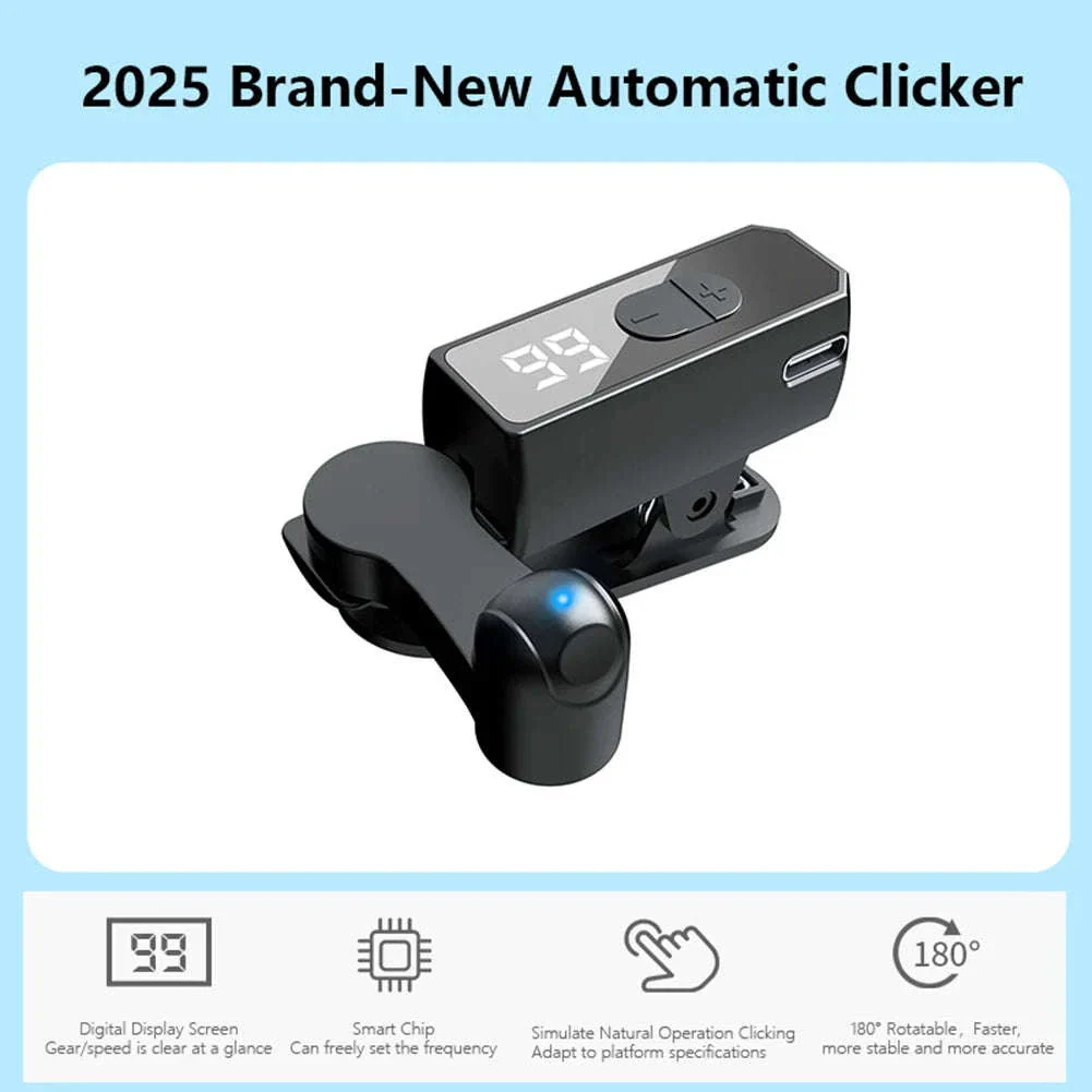 Automatic Phone Screen Clicker with Adjustable Speed and Display - Image 12