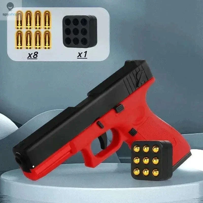 Automatic Shell Ejection Toy Pistol Gun for Action Play - Image 5