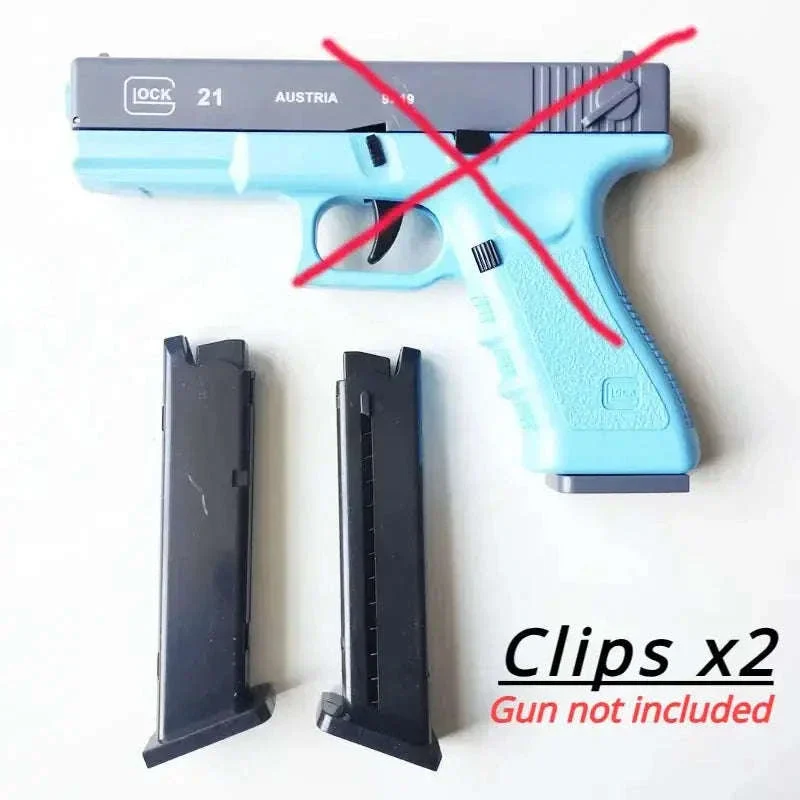 Automatic Shell Ejection Toy Pistol Gun for Action Play - Image 7